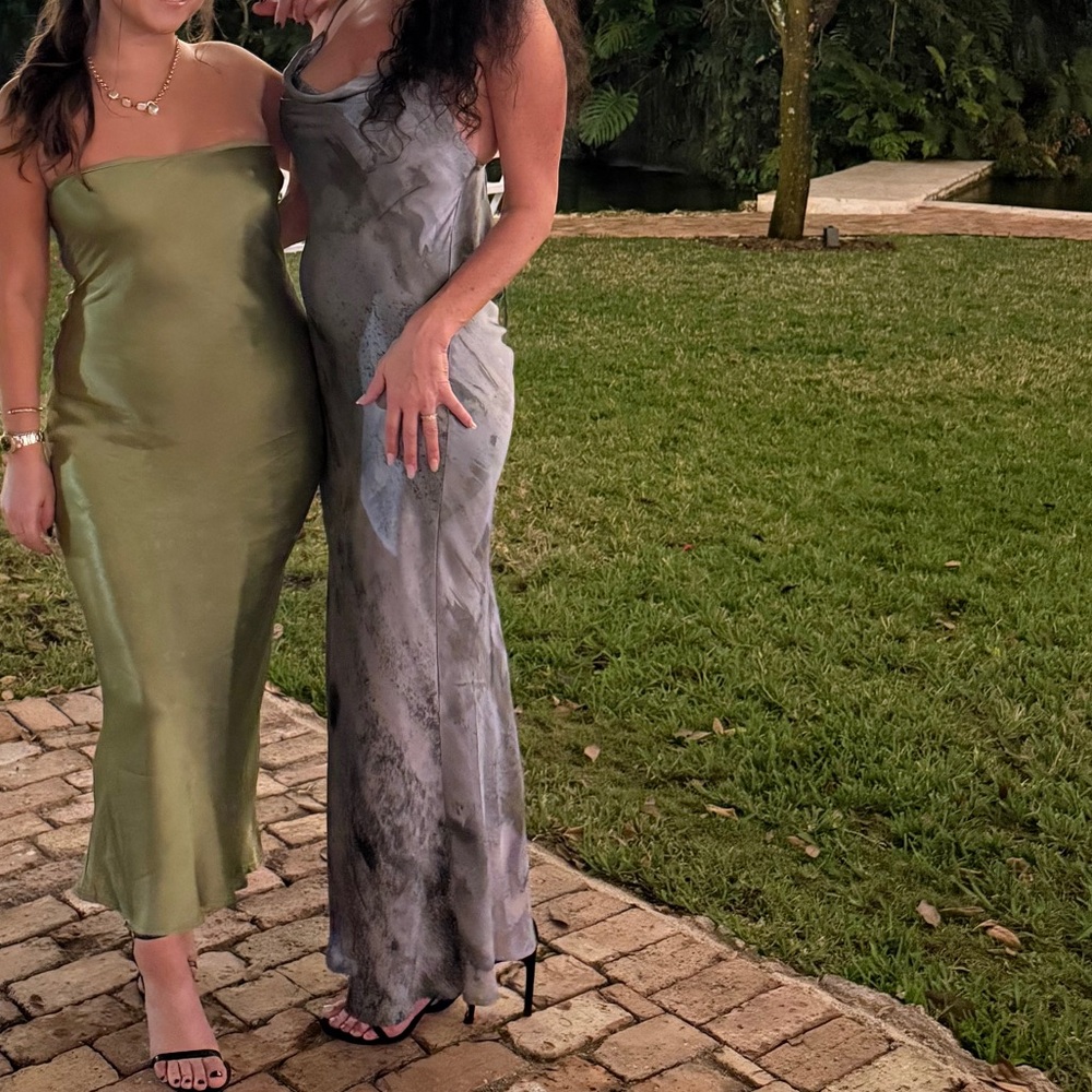 Top Shop satin dress